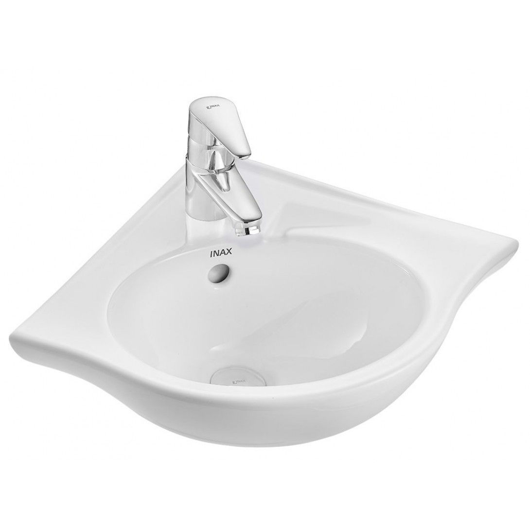 Lavabo Góc Inax L-281V (L281V) Chậu Rửa Treo Tường - hình 1