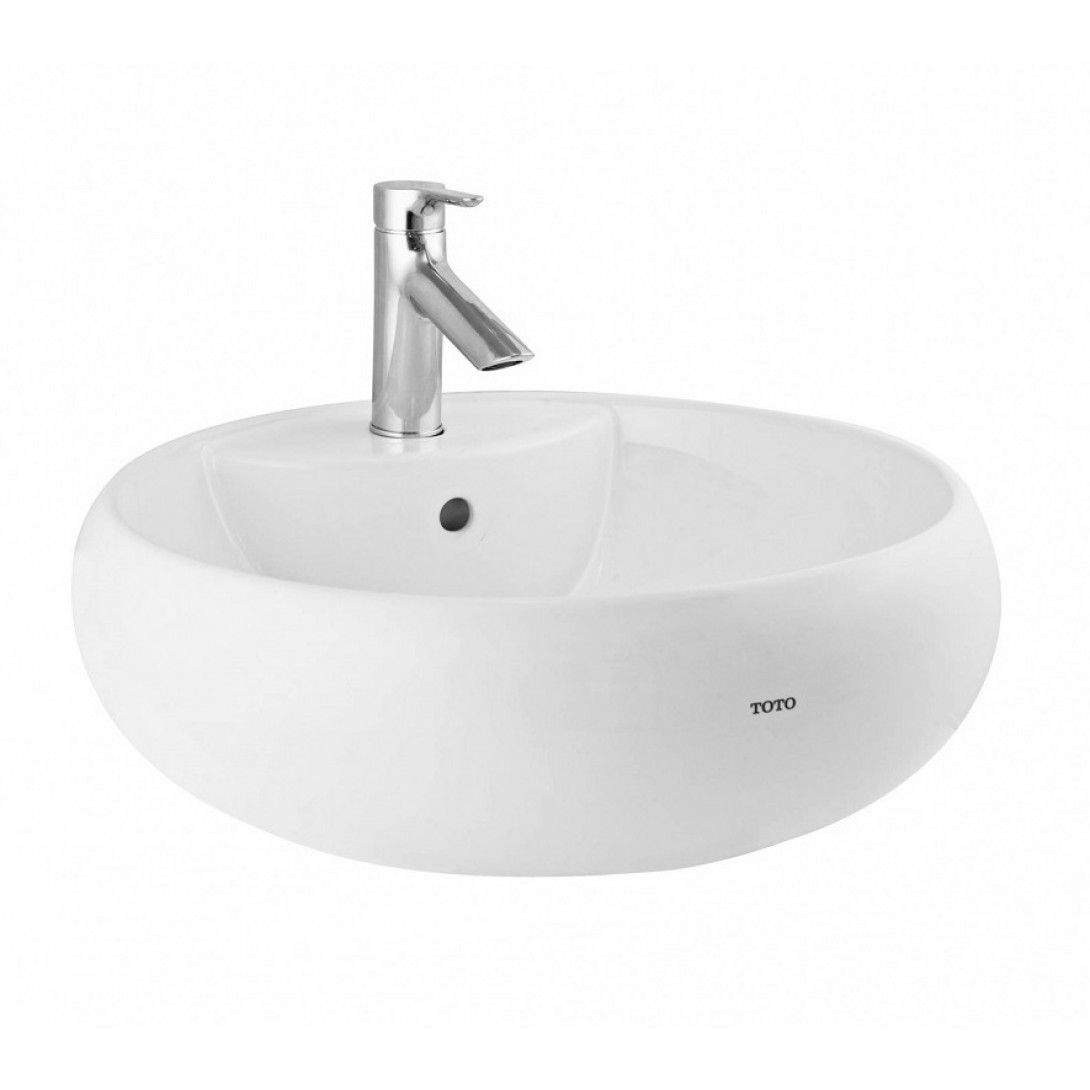 Chậu Lavabo TOTO LT367CR#XW Đặt Bàn - hình 1