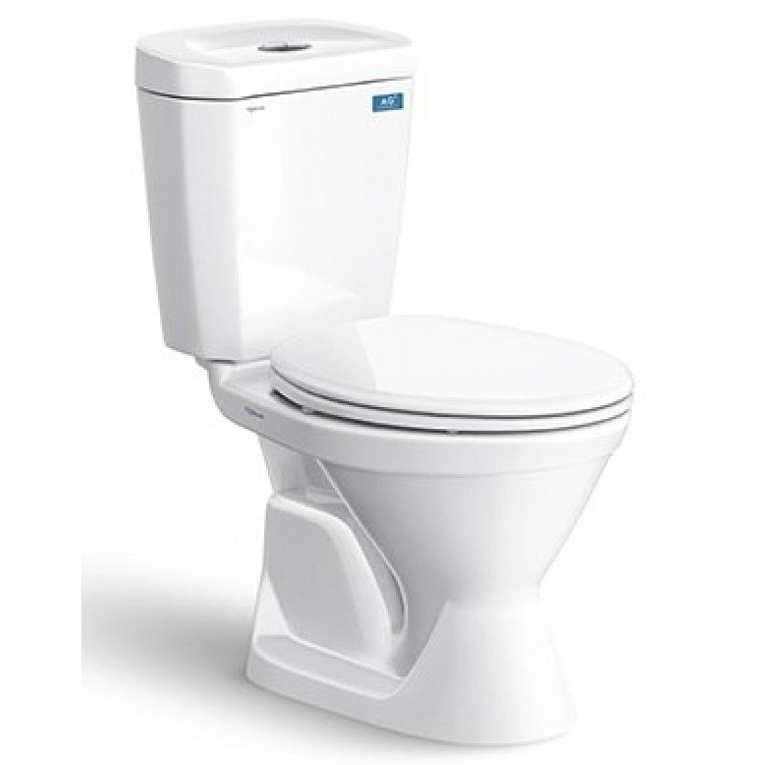 Bồn Cầu Viglacera VI66 2 Khối Nắp êm V1102E - hình 1
