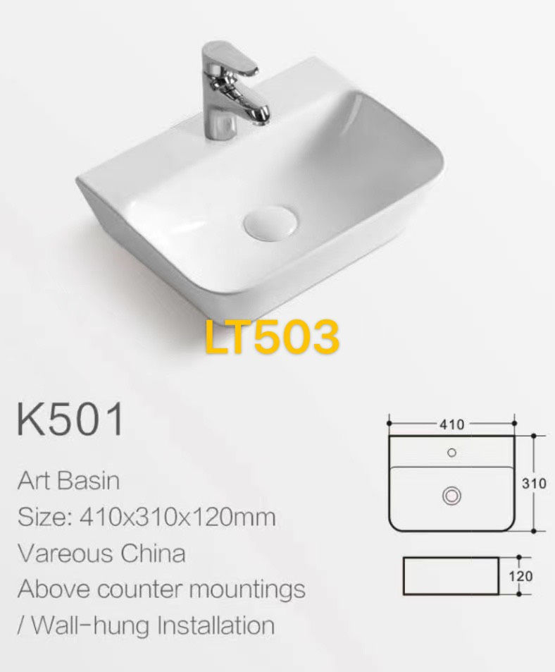 CHẬU LAVABOL LT503 - LOTUSLIFE - hình 1