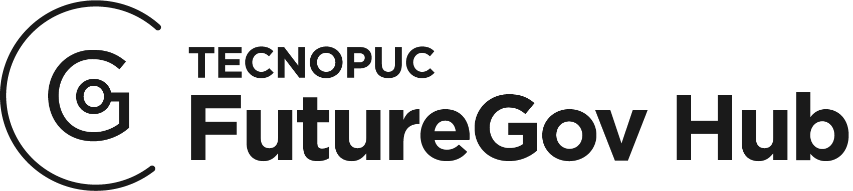 Logo FutureGov Hub do Tecnopuc