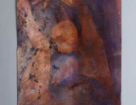 Simply Kept Bold: copper sheets, 3x5', 3x4', patina etched colors