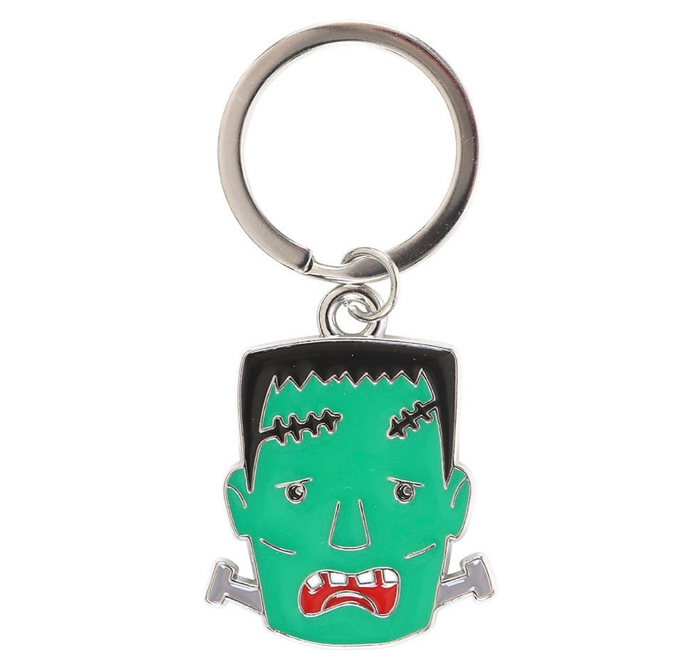 Thumbnail: MONSTER FRANK ENAMEL KEYRING
