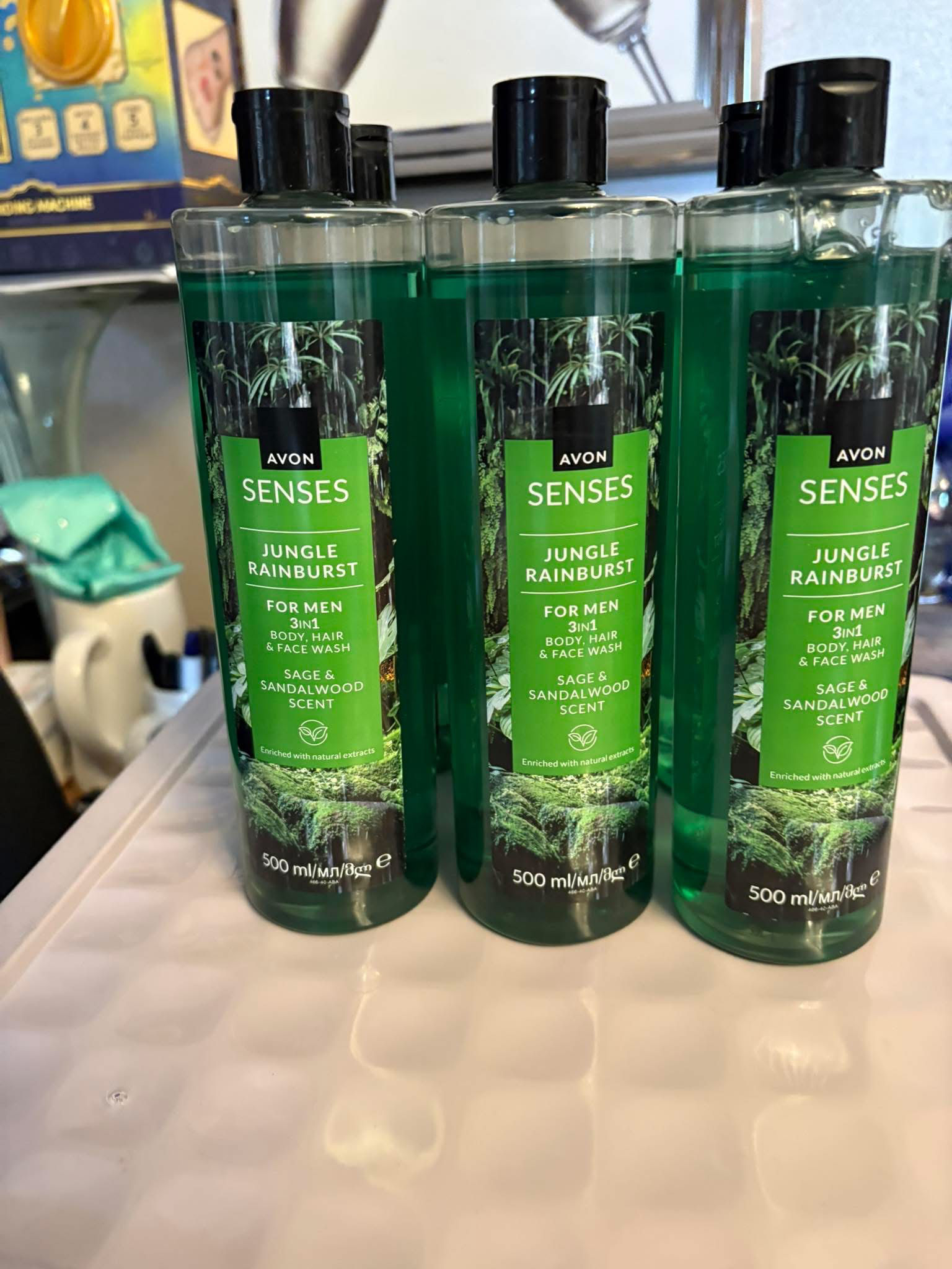 Avon Senses Jungle Rainburst for Men 