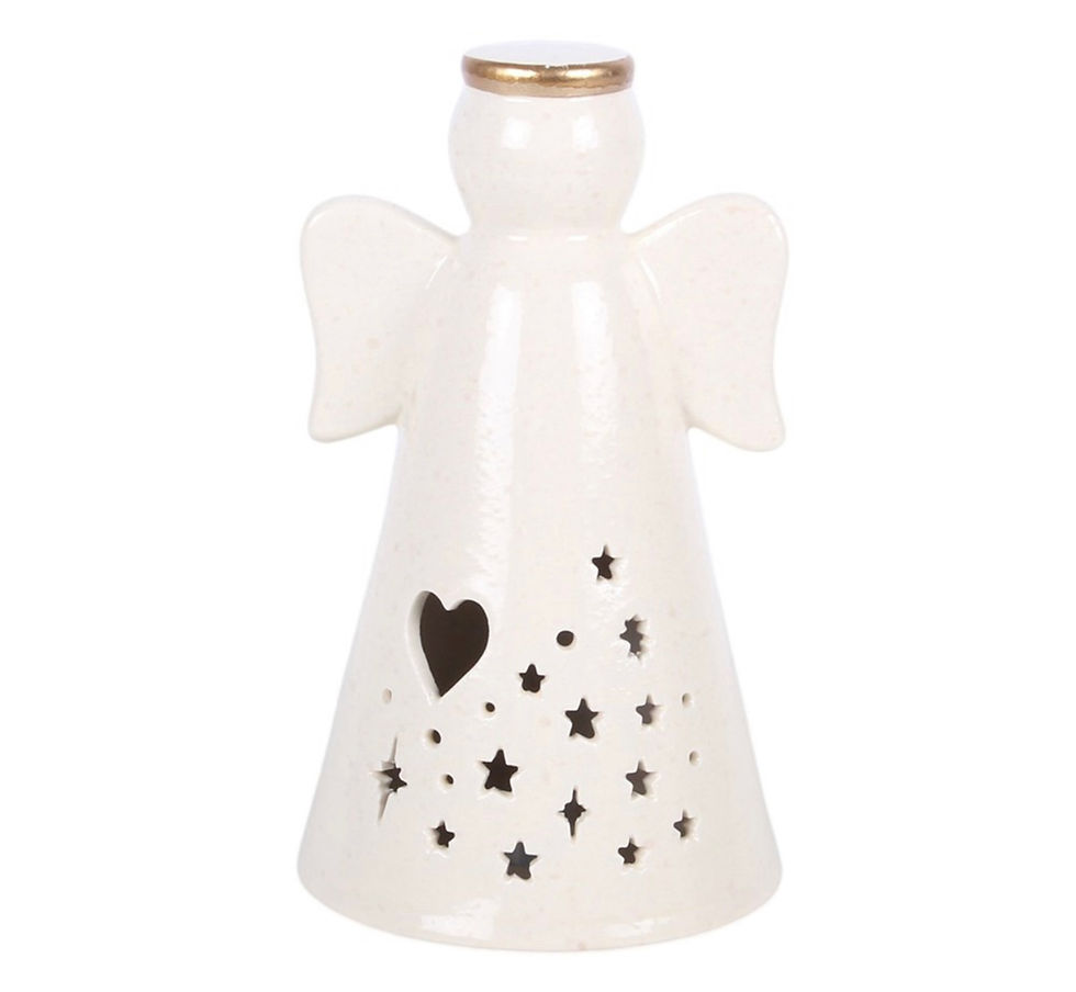 Thumbnail: SMALL LED LIGHT UP ANGEL DECORATION