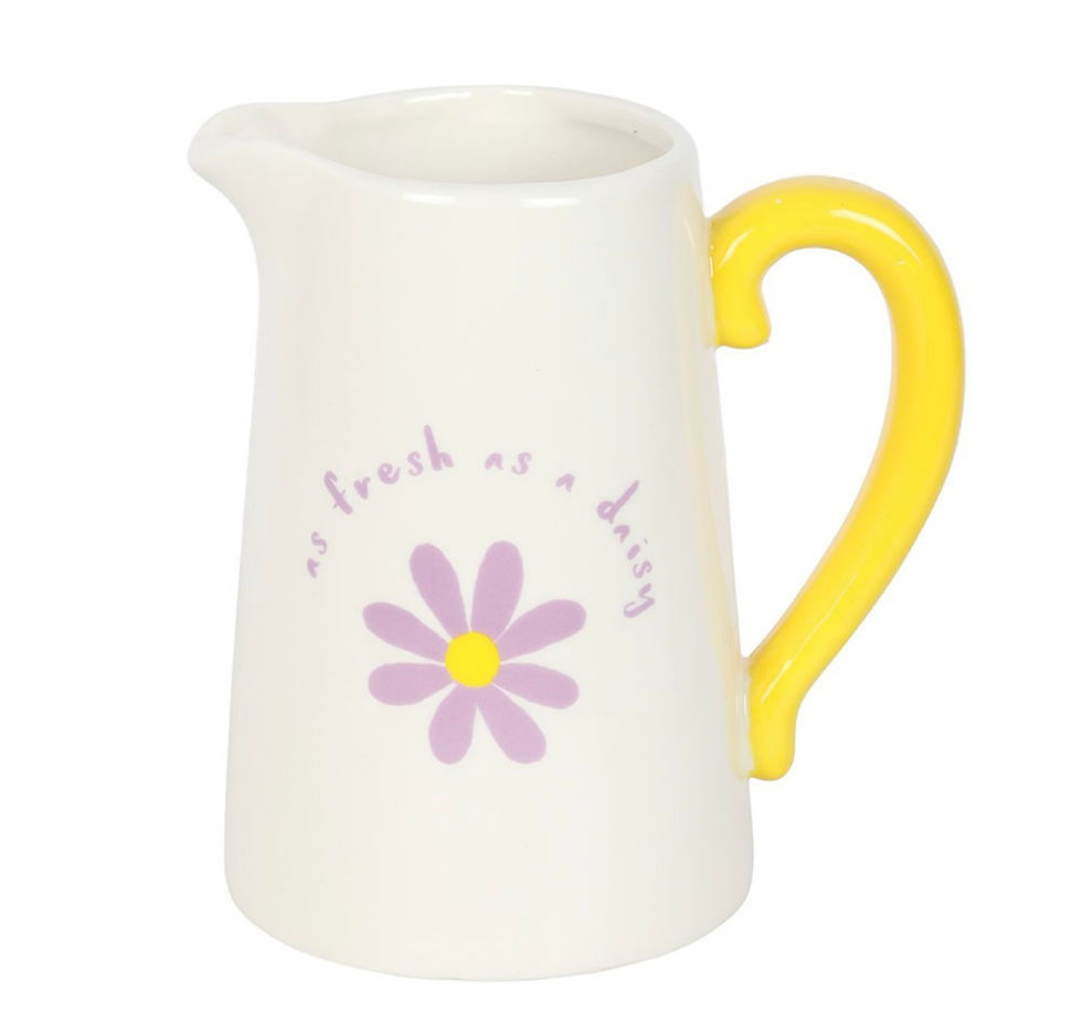 Thumbnail: FRESH AS A DAISY CERAMIC FLOWER JUG