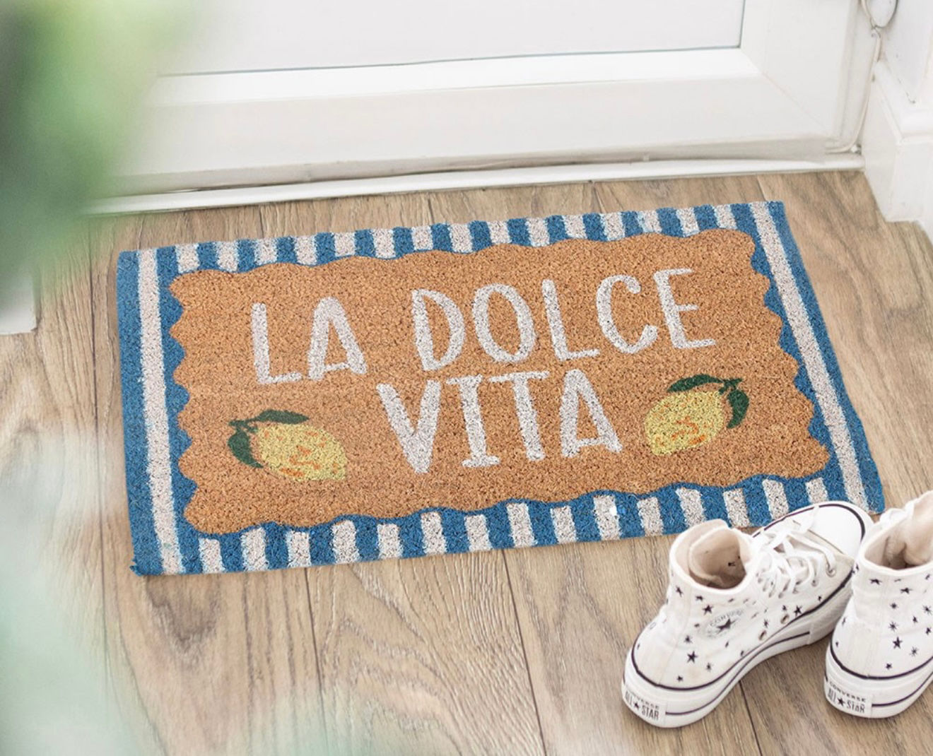 BLUE LA DOLCE VITA DOORMAT