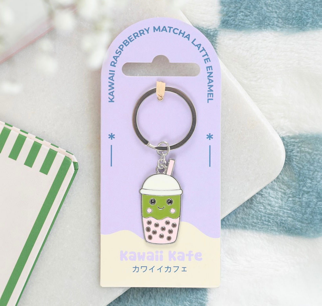 KAWAII BUBBLE TEA KEYRING