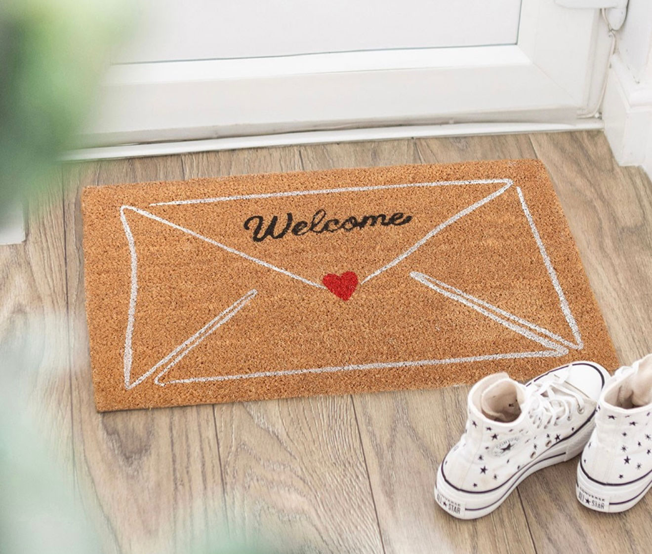 NATURAL LOVE LETTER DOORMAT