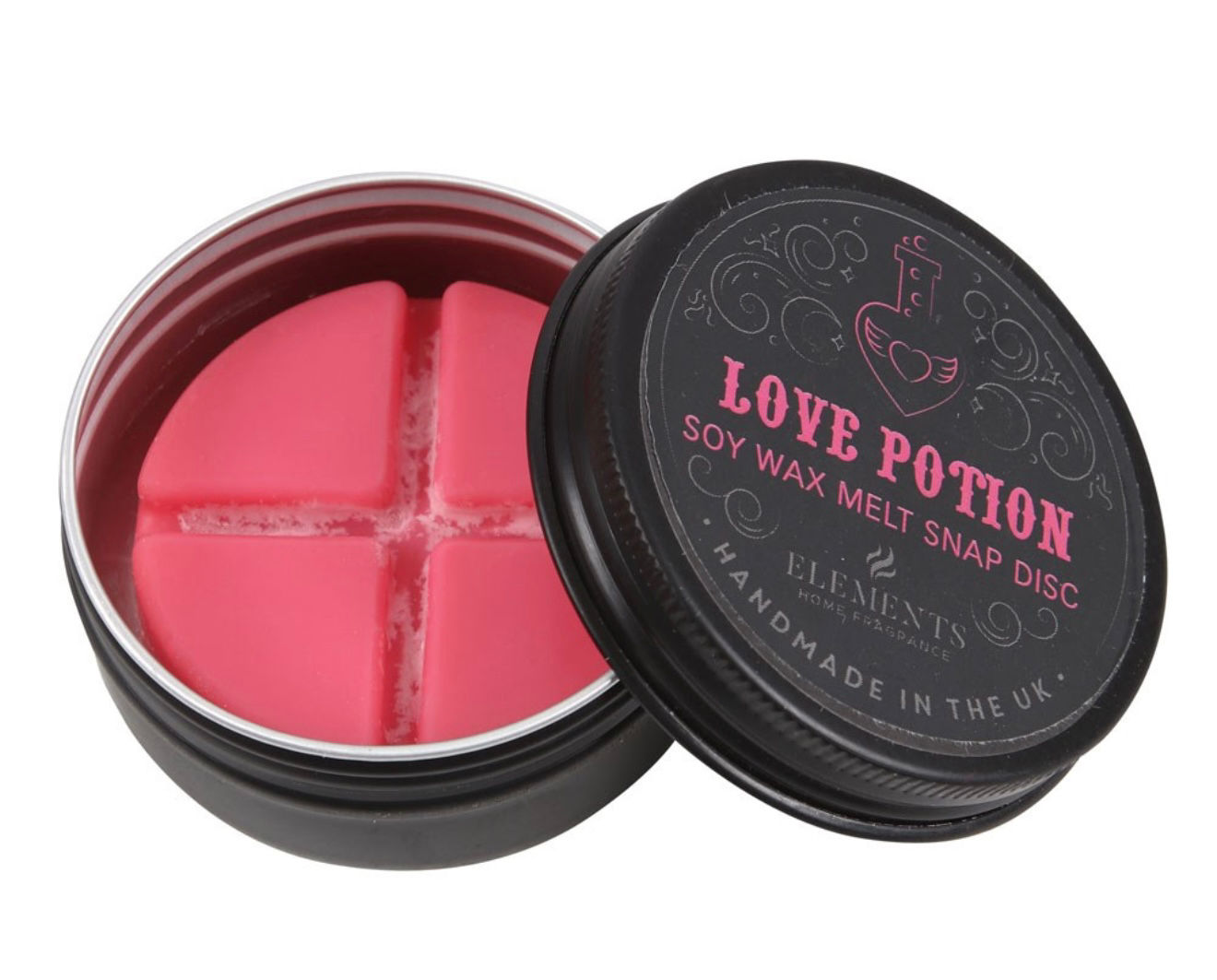 LOVE POTION SOY WAX SNAP DISC