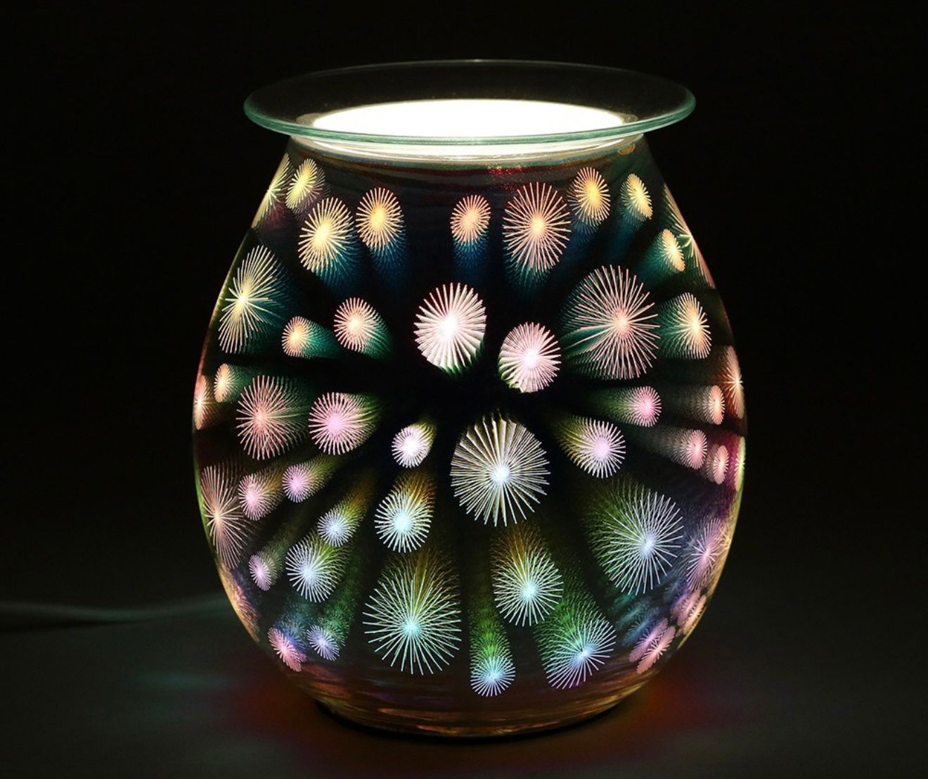 3D STARBURST LIGHT UP ELECTRIC OIL BURNER
