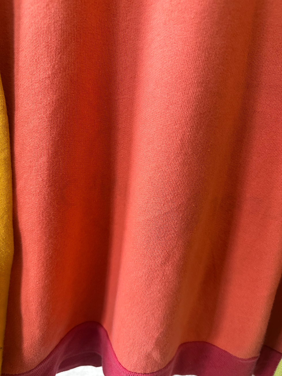 ภาพขนาดย่อ: 90s Kappa 'Robe Di Kappa' Spell Out Embroidered Logo Multi Coloured Sweatshirt