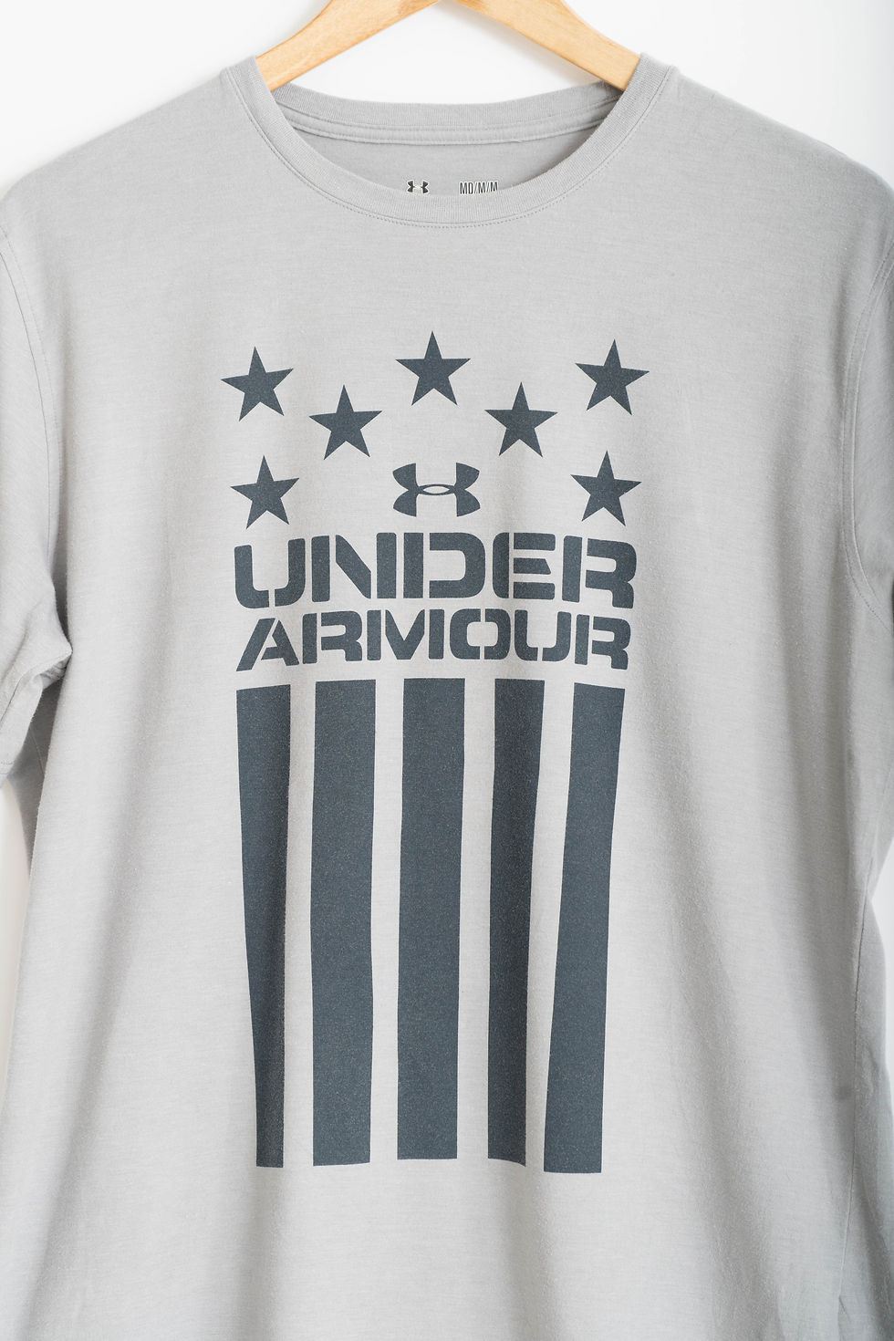 Thumbnail: Under Armour Grey & Black Graphic Print T-Shirt