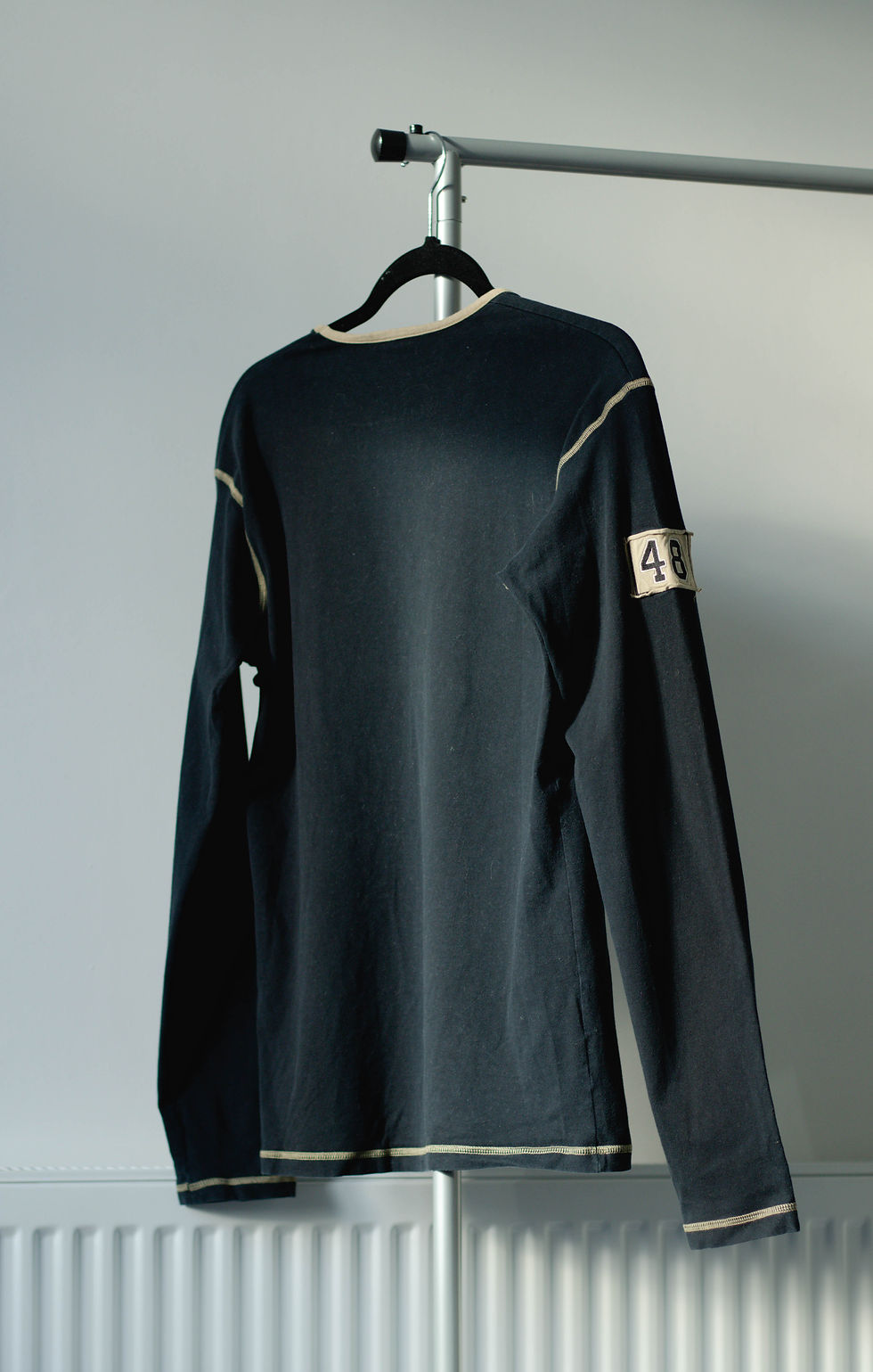 Thumbnail: Puma Black & Beige Long Sleeve T-Shirt
