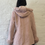 Thumbnail: Jessica Light Pink Faux Fur & Suede Hooded Afghan Coat with Stitch Detail
