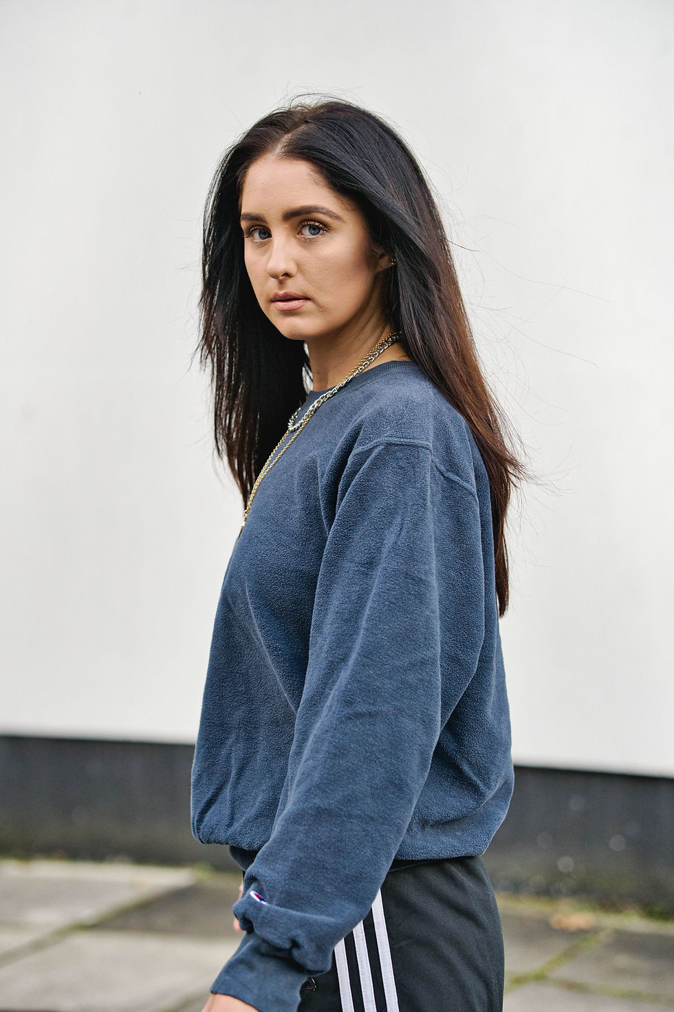 Thumbnail: Champion Navy Blue Sweatshirt