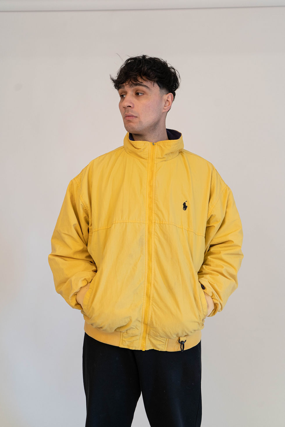 Miniaturbild: Polo Jeans Ralph Lauren Yellow Bomber Jacket Coat