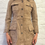Miniature : 00s L’Amour Tan Beige Suede Genuine Leather Trench Coat