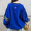 縮圖：Rare 90s Adidas Sportschuhe Blue & Yellow Embroidered ‘RAA’ 3 Stripes Sweatshirt