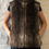 Thumbnail: Giacca Brown Reversible Faux Fur & Nylon Gilet Bodywarmer Vest with Zip Closure
