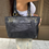 ภาพขนาดย่อ: 00s Signature Coach Gold Stud Black Genuine Leather Tote Shoulder Bag