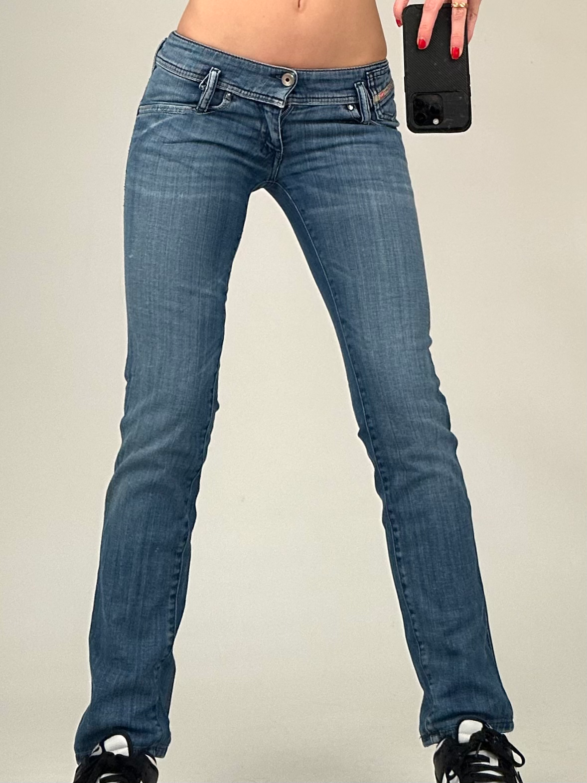 y2k 00s Diesel Mid Denim Low Rise Jeans