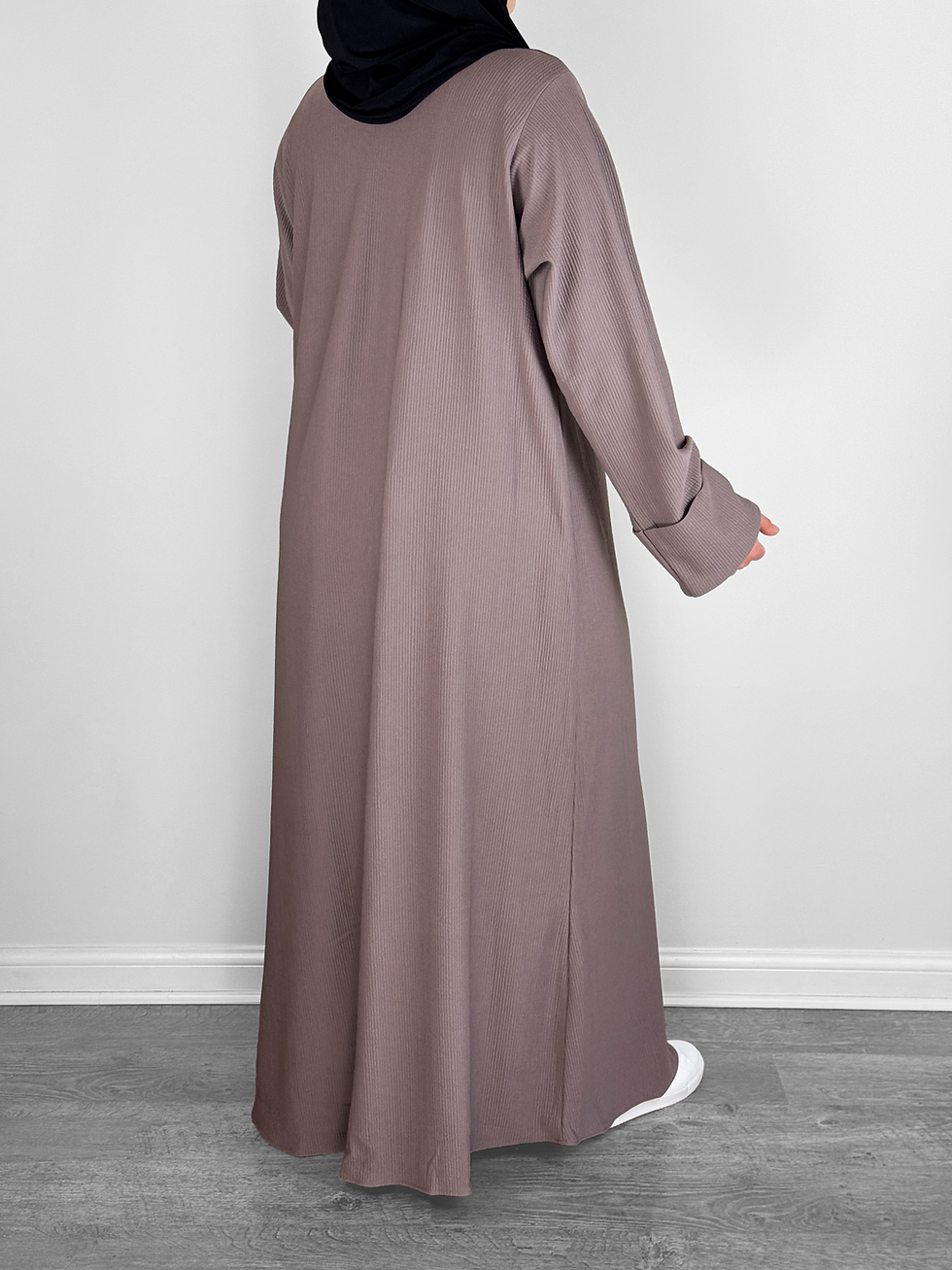 Thumbnail: Taupe - Abaya Yasmin