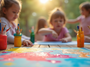 Painting Sessions for Kids and Girls' Parties