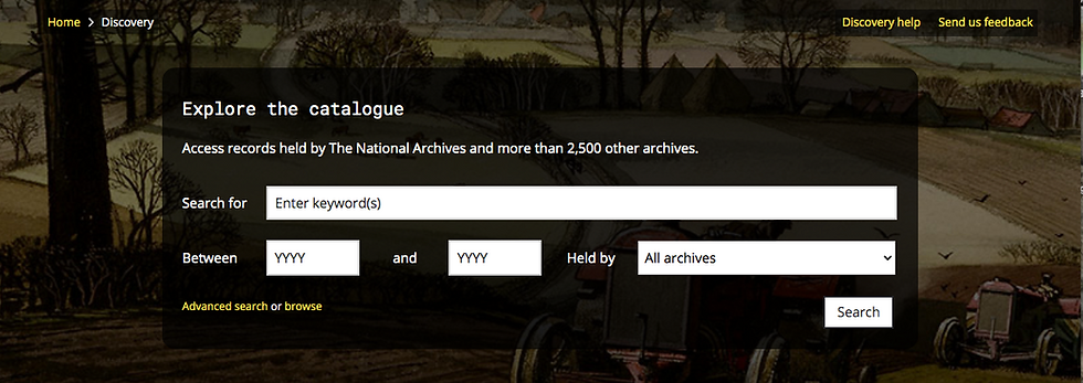 The TNA's Catalogue Discovery