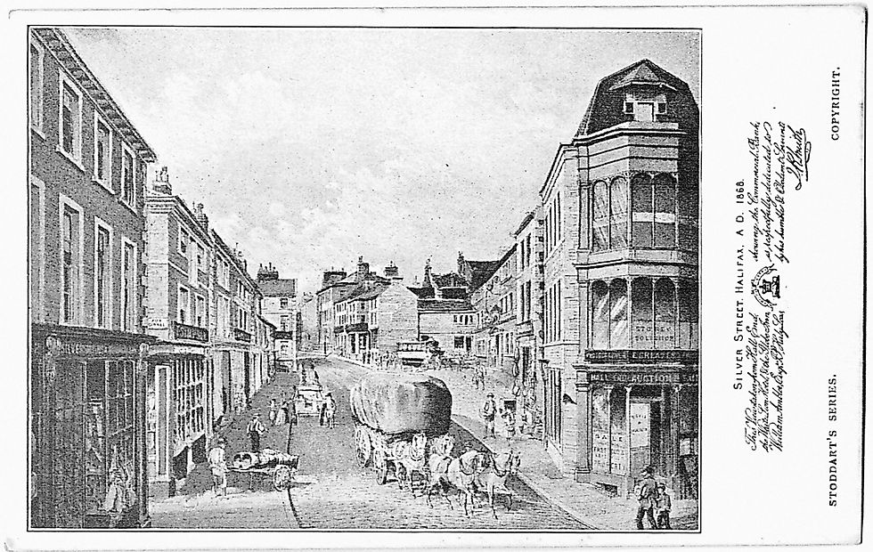 7 Silver Street, Halifax, courtesy of Calderdale Library