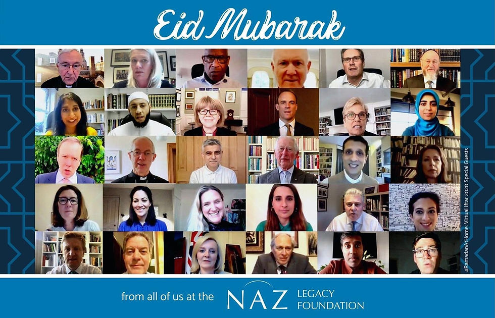 Naz Legacy ‘Eid Mubarak’ Tweet: Naz Legacy Foundation, tweet @NazLegacy May 23 2020