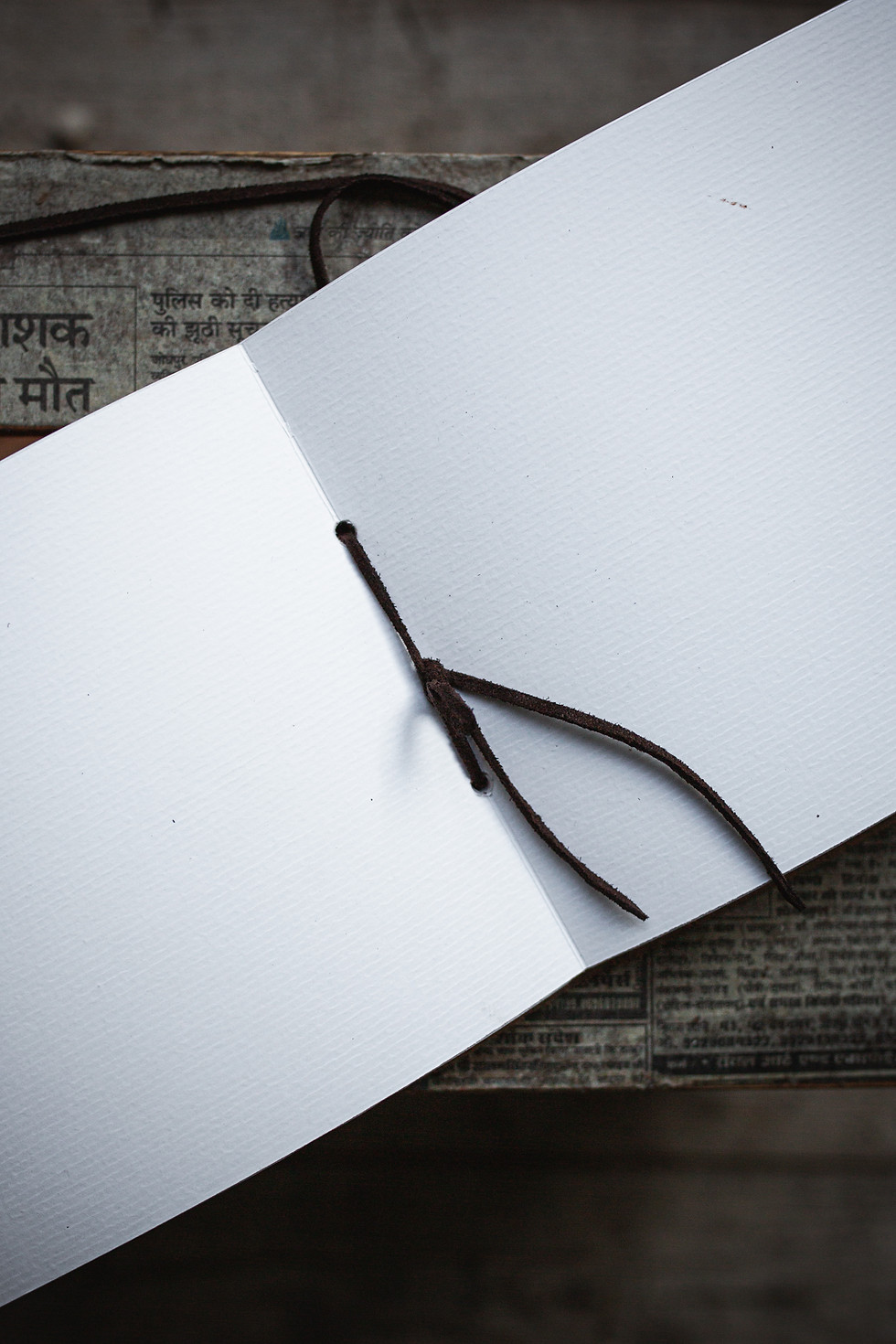 Thumbnail: Fotoalbum stippen leer - handgemaakt