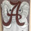 Thumbnail: University of Alabama Elephant on Canvas Personalized 