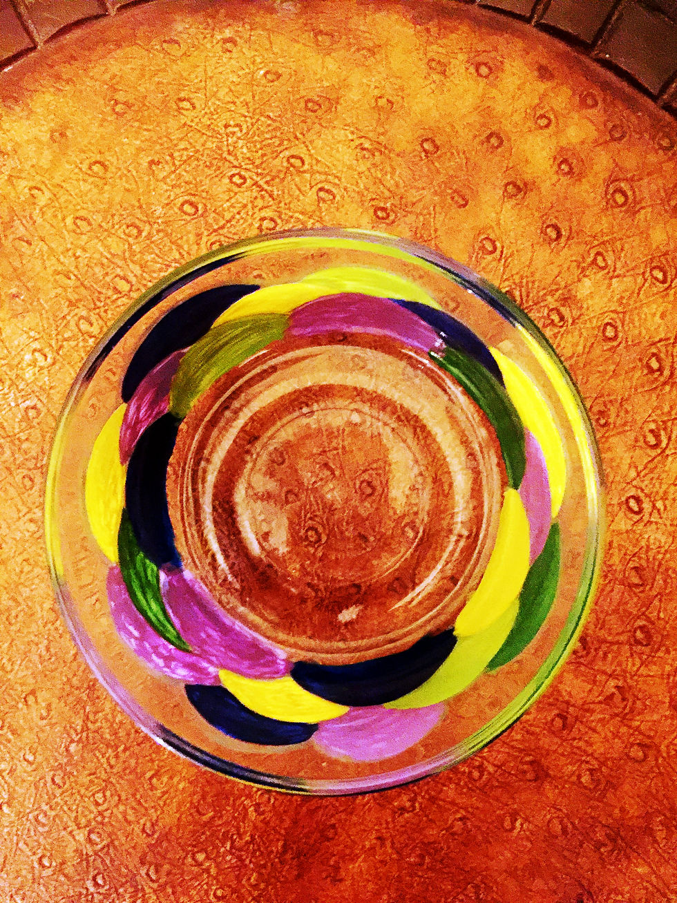 Thumbnail: Hills and Mountains Glass Container
