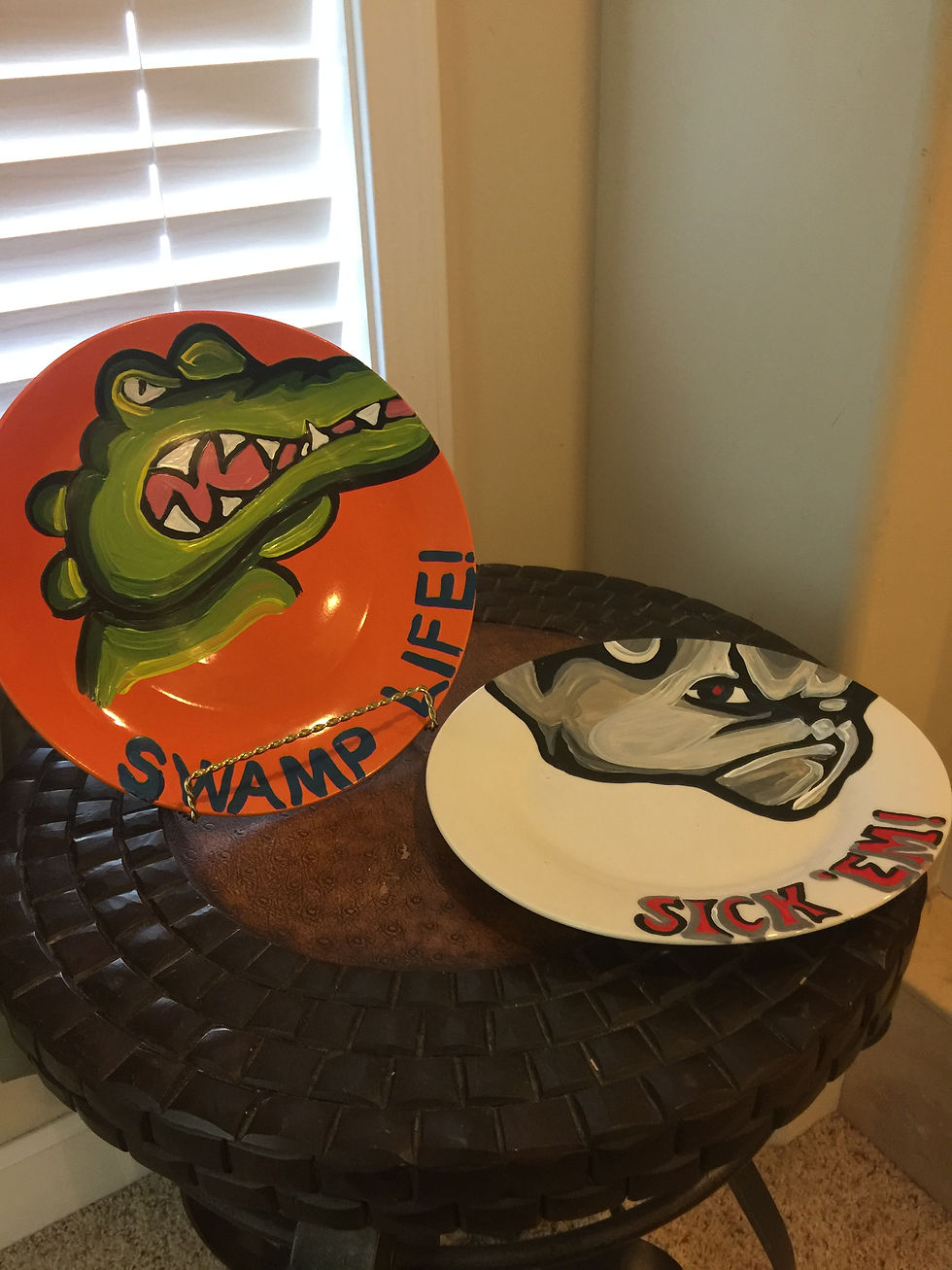 Thumbnail: Florida Gators Plate Personalized 