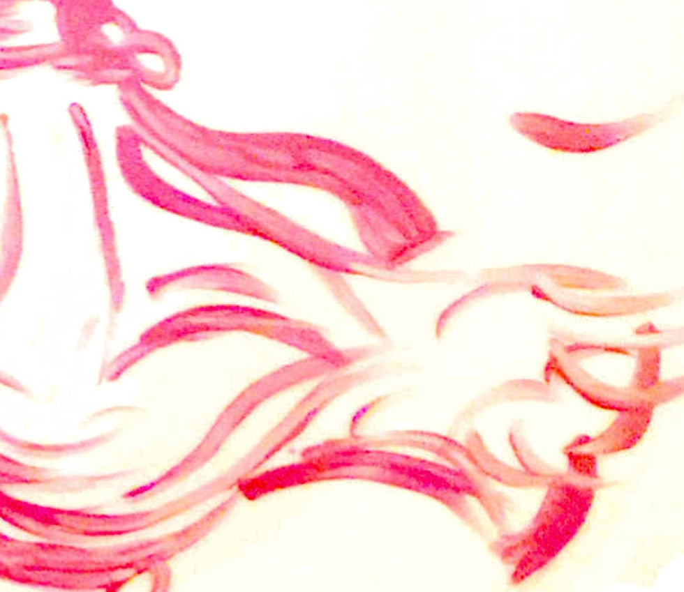 Thumbnail: Ballerina in Pink on Canvas 16X20