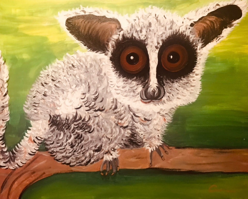 Bush Baby Virtual Paint Party