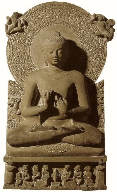 Original Sarnath Dhammacakka image from Nalanda.org