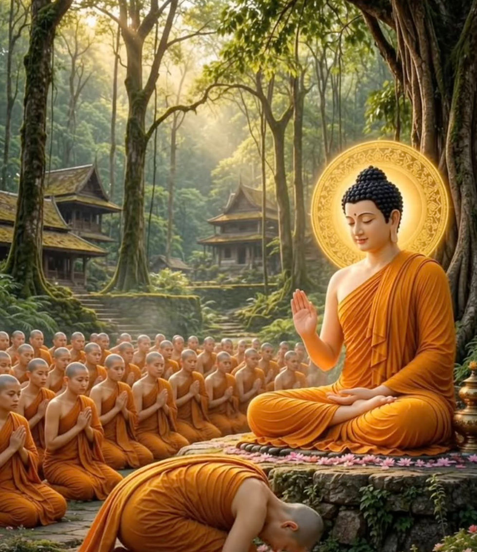 AI image credit to Dhamma Light