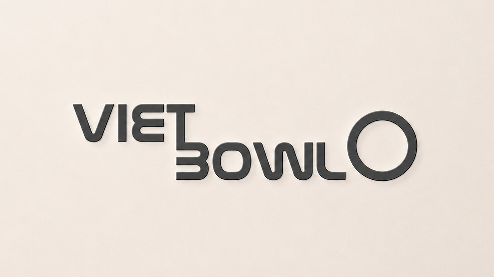 Viet Bowl Logo für Marketing Management & Grafikdesign