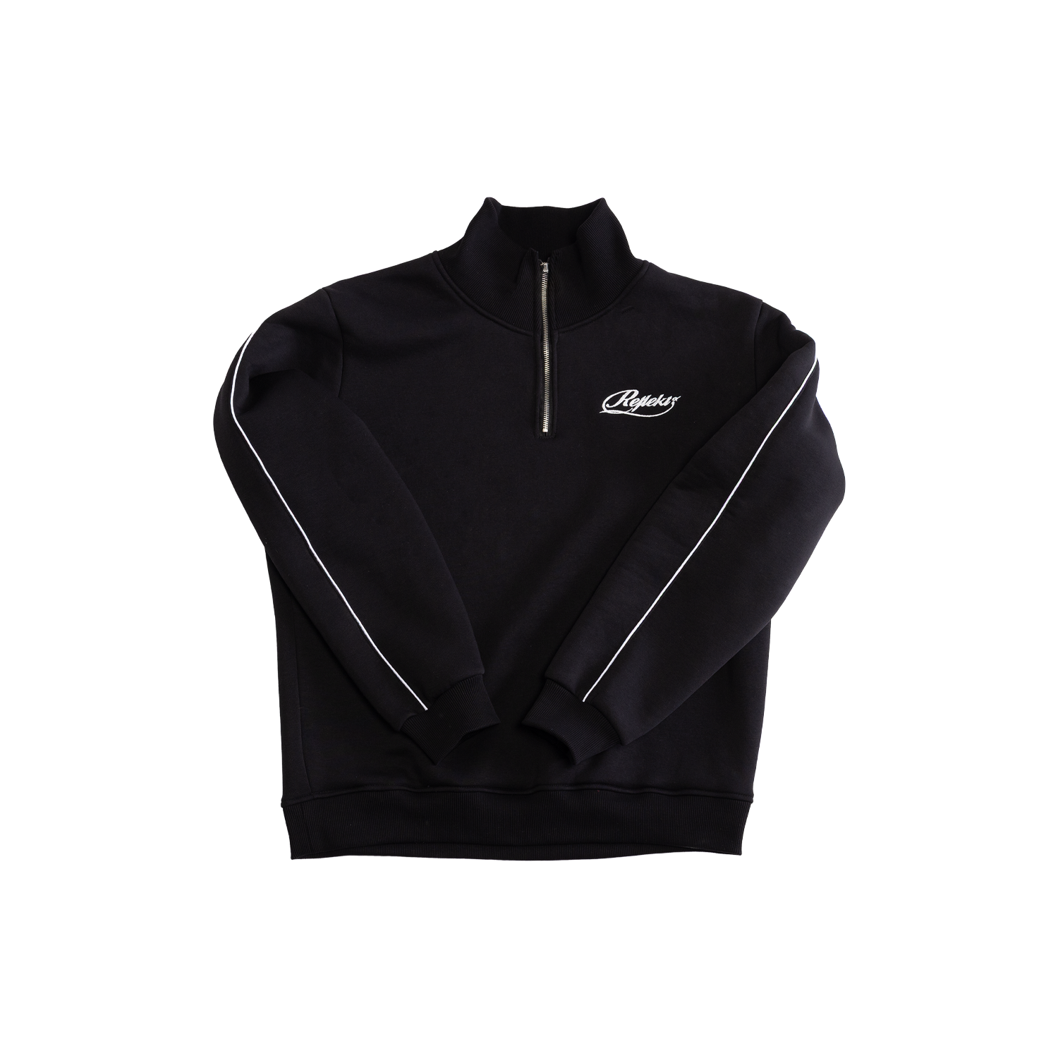 QUATER ZIP BLACK