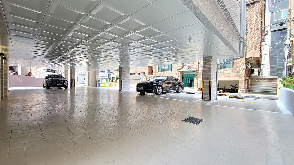 창전동 더하우스 주차장