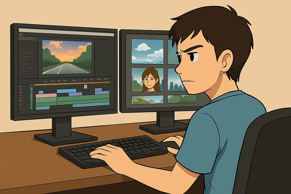 كيف تصمم فيلم انمي بنفسك في بيتك
