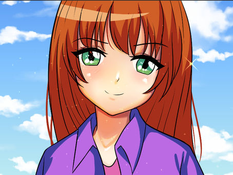 كيف تلون بشرة الوجه بطريقة الانمي