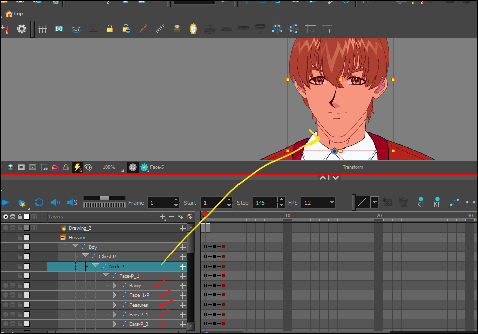 Master the Toon Boom Harmony Rig for Anime Character Design