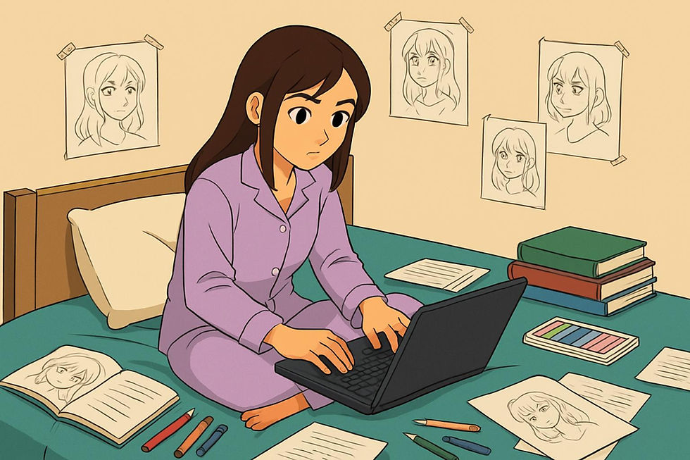 كيف تصمم فيلم انمي بنفسك في بيتك