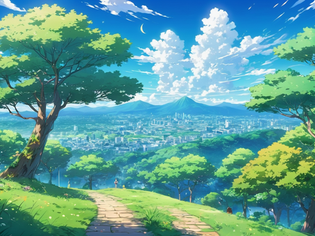 الذكاء الاصطناعي حوّل خلفيّات الانميات لرسومات مبهرة