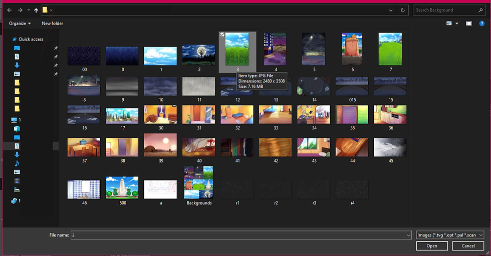 Add background to Toon Boom harmony and move the camera