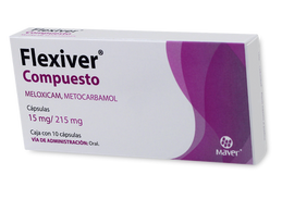 Metocarbamol meloxicam capsulas