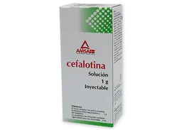 Cefalotina inyectable